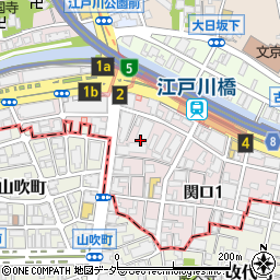 東京都文京区関口1丁目10-16周辺の地図