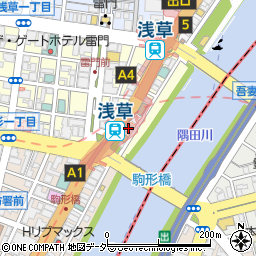 トータルライフ東京会館周辺の地図
