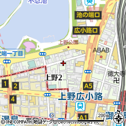 本格中華料理 再来宴 上野仲町通り店周辺の地図