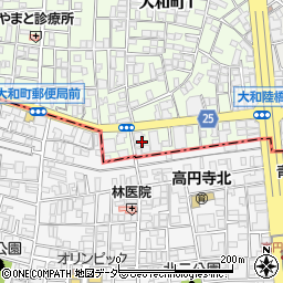 ザ・ウィンベル高円寺周辺の地図