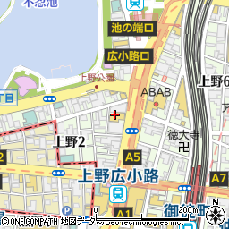 すしざんまい 上野店周辺の地図