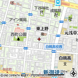 清進電設株式会社　東京支店周辺の地図
