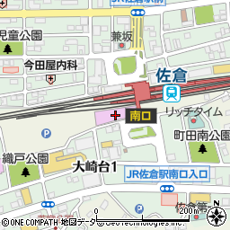 Ｄ’ステーション佐倉店周辺の地図