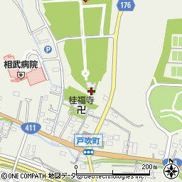 東京都八王子市戸吹町191周辺の地図