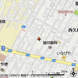 セブンイレブン武蔵野西久保２丁目店周辺の地図