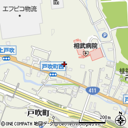 東京都八王子市戸吹町351周辺の地図