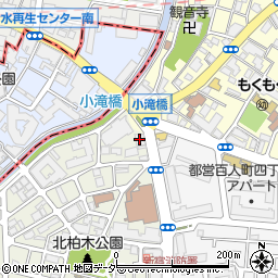 ライオンズマンション北新宿周辺の地図