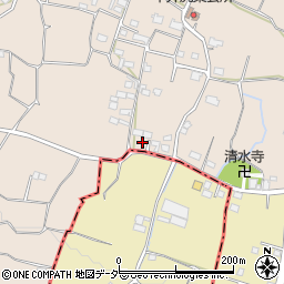 山梨県甲州市塩山上井尻609周辺の地図