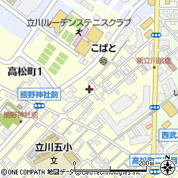 株式会社鈴木シャッター立川営業所周辺の地図