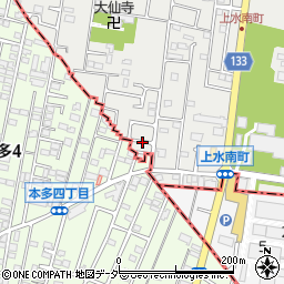 東京都小平市上水南町2丁目12周辺の地図