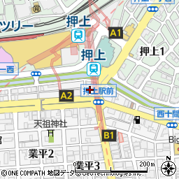 ガスト押上店周辺の地図