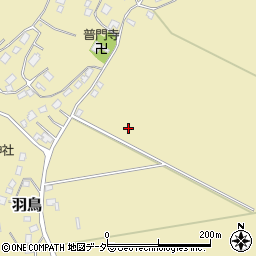 千葉県佐倉市羽鳥周辺の地図