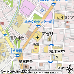 コジマ×ビックカメラ江戸川店周辺の地図