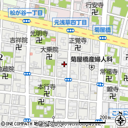 元浅草小林マンション周辺の地図