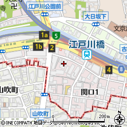 東京都文京区関口1丁目10-15周辺の地図