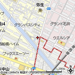 千葉県船橋市本中山3丁目5-9周辺の地図
