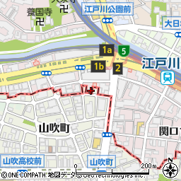 東京都文京区関口1丁目48-7周辺の地図
