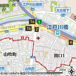 東京都文京区関口1丁目10-11周辺の地図