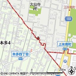 東京都小平市上水南町2丁目11-41周辺の地図