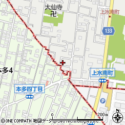 東京都小平市上水南町2丁目12-2周辺の地図