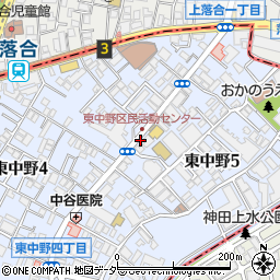 名登利寿司周辺の地図