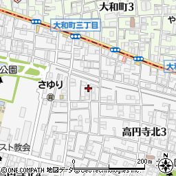 高円寺パールハイム周辺の地図