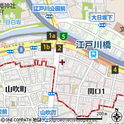 セブンイレブン江戸川橋店周辺の地図