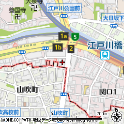 東京都文京区関口1丁目48-13周辺の地図