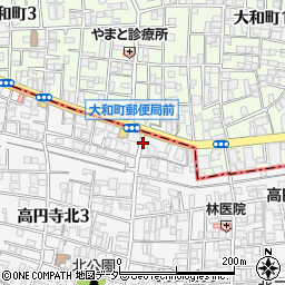 東京ケン★ケン 高円寺店周辺の地図