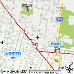 東京都小平市上水南町2丁目12-7周辺の地図