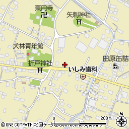 三川郵便局周辺の地図