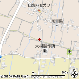 山梨県甲州市塩山上井尻907周辺の地図