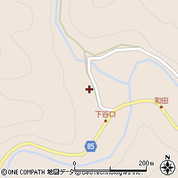 岐阜県下呂市金山町戸部426周辺の地図