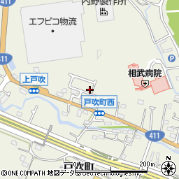 東京都八王子市戸吹町374周辺の地図