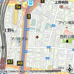 上野キムチ 共栄周辺の地図