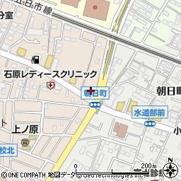 デニーズ昭島店周辺の地図
