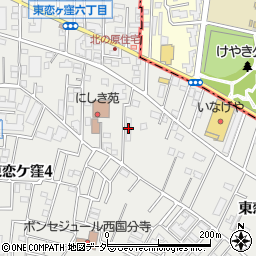 恋ヶ窪・壱番館周辺の地図