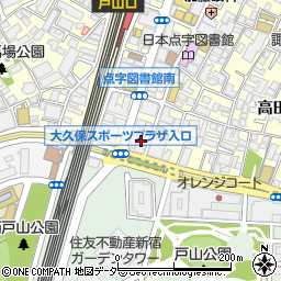 セントケア新宿周辺の地図