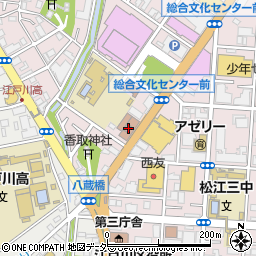 江戸川都税事務所周辺の地図