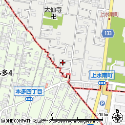 東京都小平市上水南町2丁目12-3周辺の地図