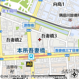 株式会社三竹　倉庫周辺の地図