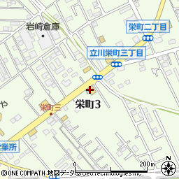 ガスト 立川栄店周辺の地図