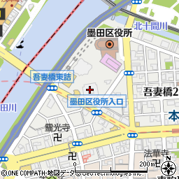 スシロー 浅草吾妻橋店周辺の地図