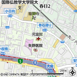 文京区立　水道保育園周辺の地図