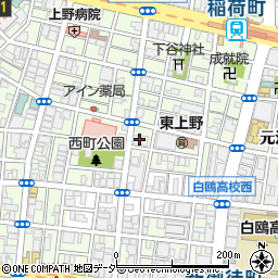 トータテ上野ビル周辺の地図