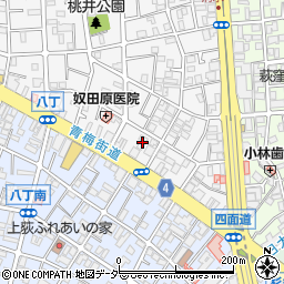 東京セントラル荻窪アパート周辺の地図