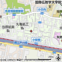 東京都文京区水道周辺の地図