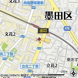 ｂ’ＣＡＳＡ亀戸周辺の地図