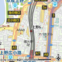 空 KOO Soi Ameyoko周辺の地図