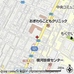 プリントショップムサシノ周辺の地図